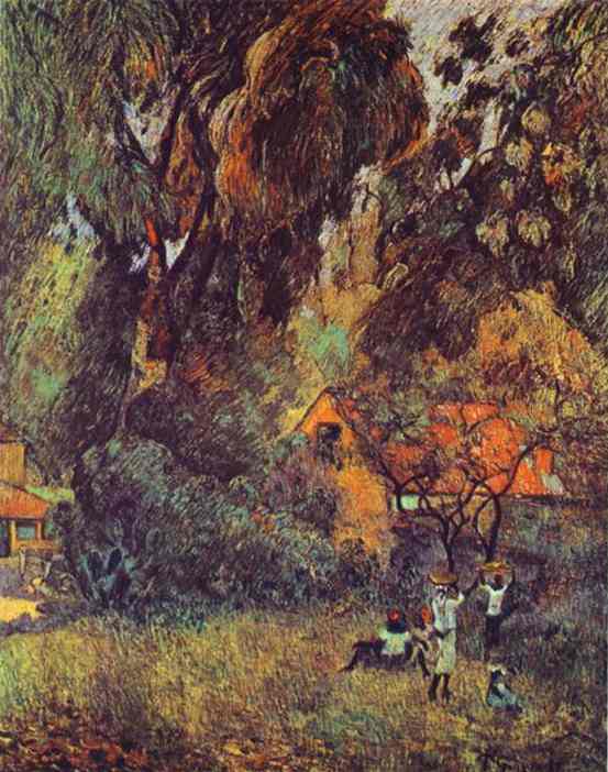 Huts under Trees 1887